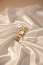 Golden Pearl Watch – Elegant Gold Watch for Women