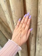 Crystal Drape Hand Chain
