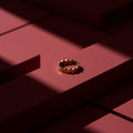 Bold Geometric Statement Ring – Modern Gold Chunky Ring for Women