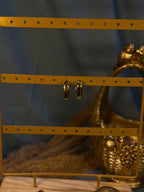 Luna Curve Hoops – Elegant Gold Statement Earrings for Women