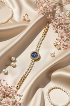 Pearl Elegance Watch – Elegant Gold Luxury Watch for Women