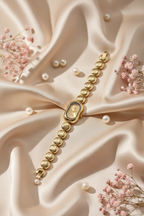Golden Orb Watch – Elegant Gold Luxury Watch for Women