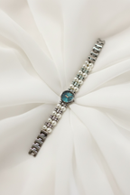 Emerald Pearl Watch – Elegant Gold Watch for Women