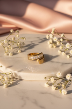 Aurora Twist Ring – Elegant Gold Ring for Women
