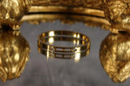 Elegant Stone Bar Handcuff – Minimal Gold Handcuff for Women