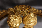 Golden Leaf Wrap Handcuff – Elegant Gold Nature Inspired Handcuff for Women