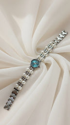 Emerald Pearl Watch – Elegant Gold Watch for Women