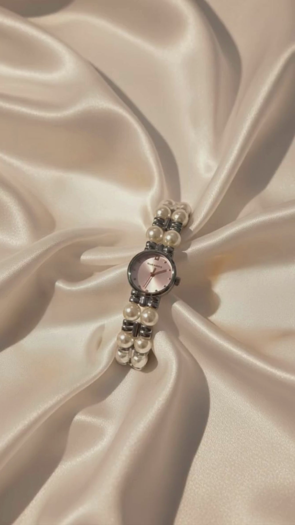 Rose Pearl Watch – Elegant Rose Gold Watch for Women