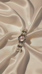 Rose Pearl Watch – Elegant Rose Gold Watch for Women