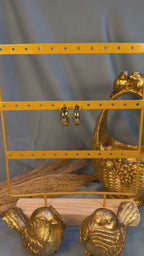 Chunky C-Hoop Earrings – Bold Gold Statement Earrings for Women