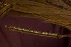 Luxury Tennis Bracelet – Elegant Gold Crystal Bracelet for Women