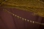 Crystal Drop Bracelet – Elegant Gold Crystal Bracelet for Women